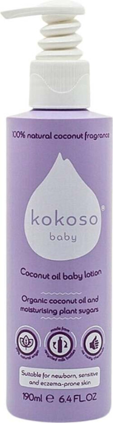 Coconut Oil Baby Lotion, 190 ml