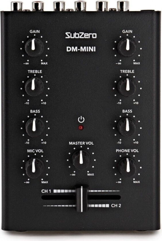 Bilde av 2-Kanals Mini DJ-Mikser