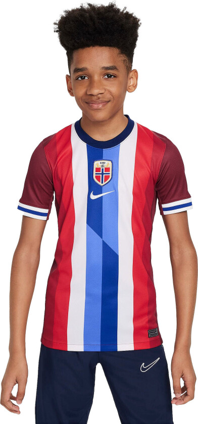 Bilde av Norge 2024 Stadium Hjemmedrakt Junior Team Red/Blue Void/White L (147-158)