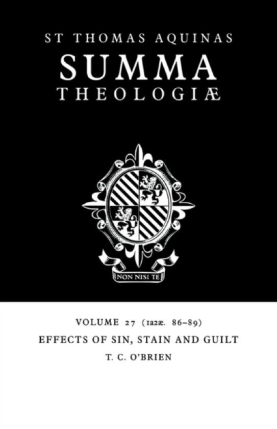 Summa Theologiae: Volume 27, Effects of Sin, Stain and Guilt av Thomas Aquinas (Paperback)