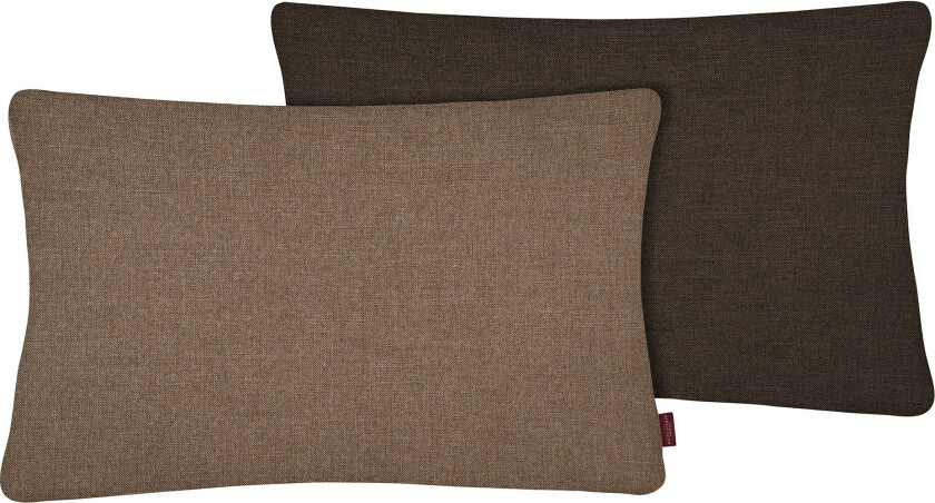 Scala Cushion Cover 40x60 Cm Chocolate - Pynteputer & Trekk Polyester Sjokolade - SCACUM01