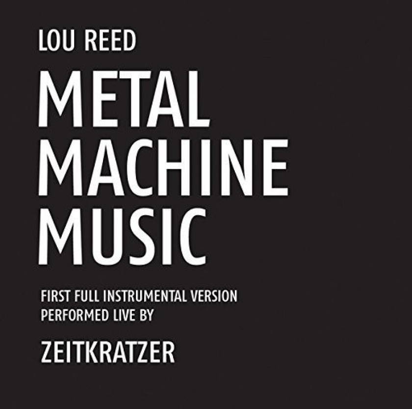 Lou Reed Metal Machine Music: First Full Instrumental Versi CD