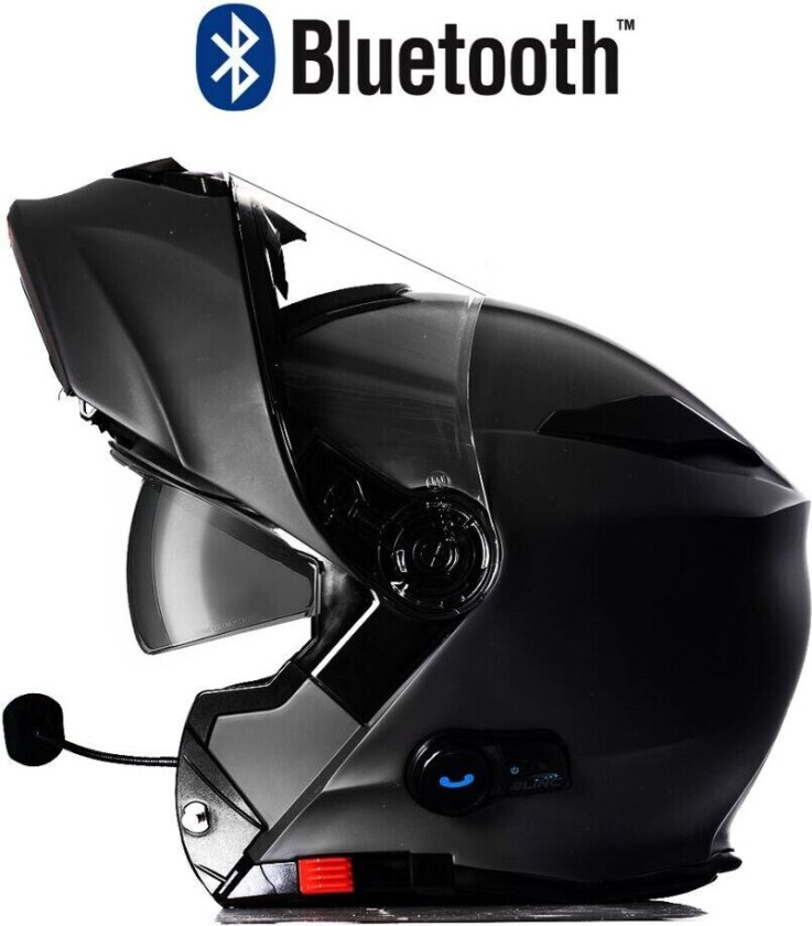 Bilde av BLINC BLUETOOTH MATT BLACK RS983 STEREO MC HJELM