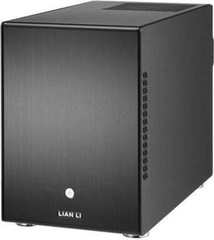 PC-Q25B Black - Kabinett - Minitower - Svart