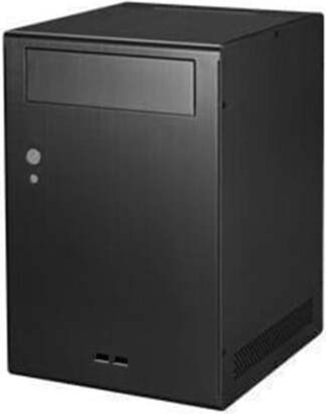 PC-Q07B Black ITX - Kabinett - Minitower - Svart