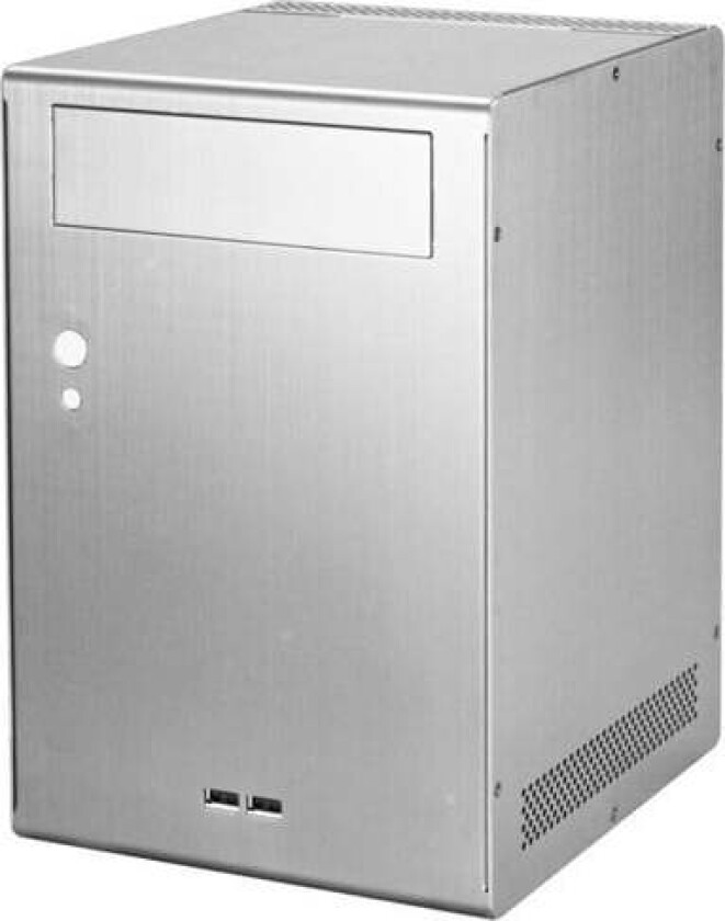 PC-Q07A Silver ITX - Kabinett - Minitower - Sølv