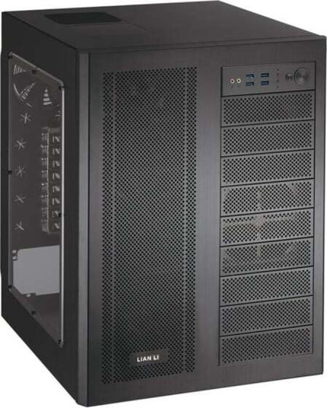 PC-D600WB Big-Tower Sort - Kabinett - Tower - Svart