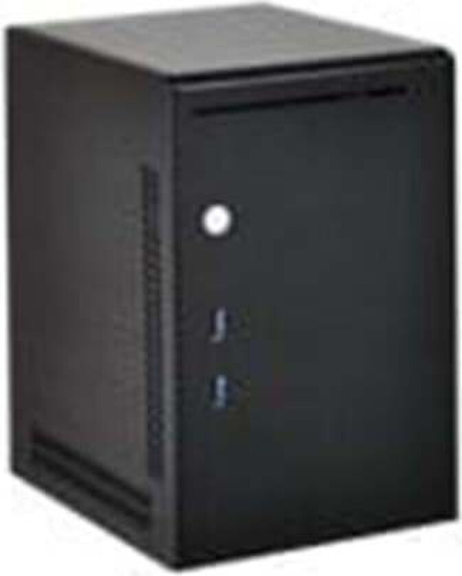Mini-Q PC-Q20 - Kabinett - Minitower - Svart
