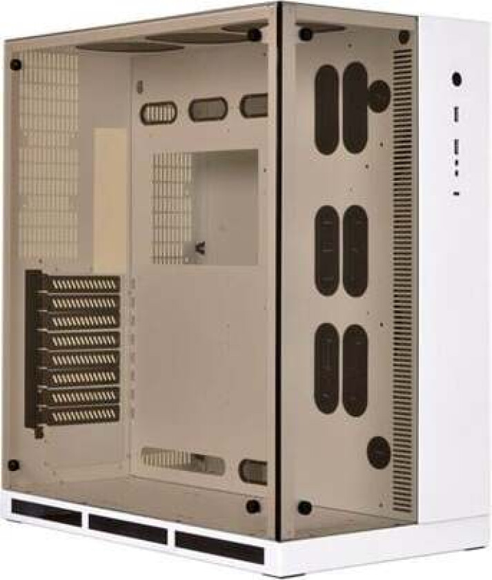PC-O11WW - White - Kabinett - Miditower - Hvit