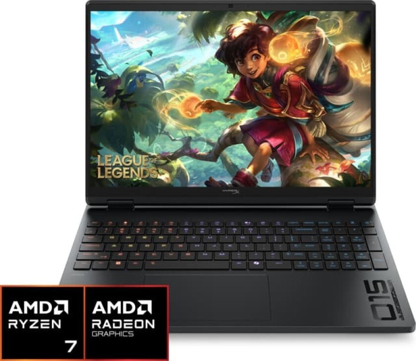 HyperX Omen R7-260/16/512/RTX5060 15,3" bærbar gaming-PC