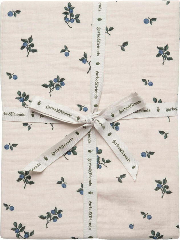 Blueberry Muslin Fitted Sheet 180x200 Cm - Laken Bomullsmuslin Sand - GF1500281-2900-234GL