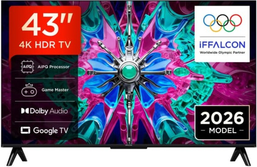 iFFALCON 43" U65A 4K LCD TV (2026)