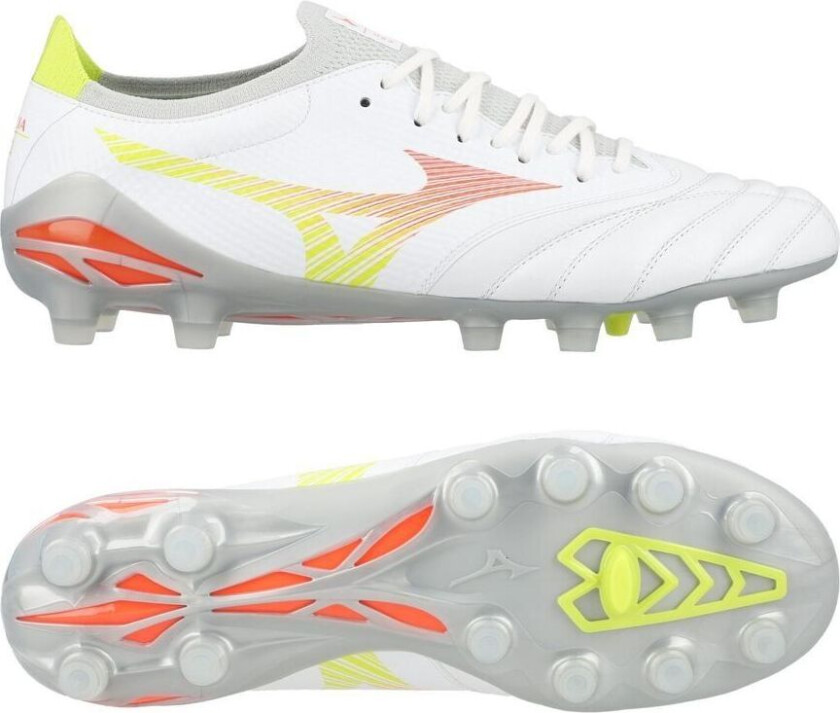 Morelia Neo V Beta Pro Fg Prism - Hvit/oransje/evening Prim - Gress (Fg), størrelse 42