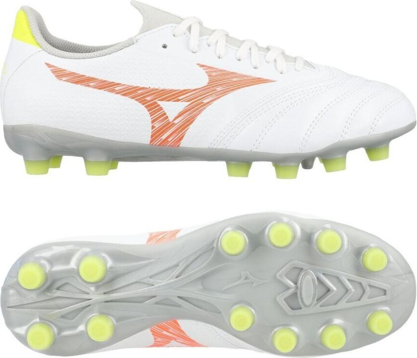 Morelia Neo V Beta Select - Hvit/oransje/evening Prim Barn - Gress (Fg), størrelse 37