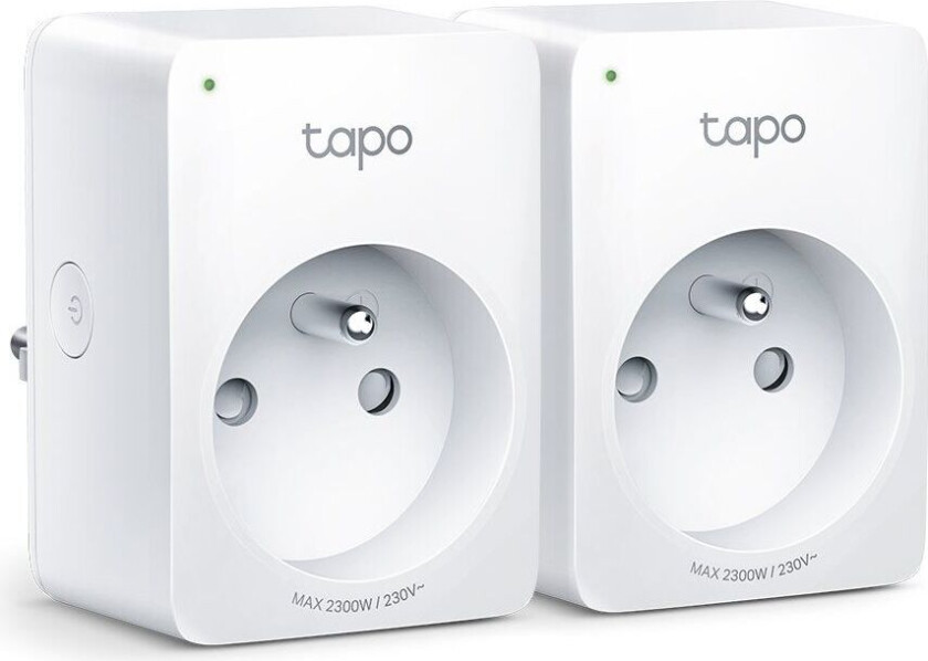 Tp-Link Tapo P100 Mini Smart Wi-Fi Socket - Smart Plug (2-Pack)