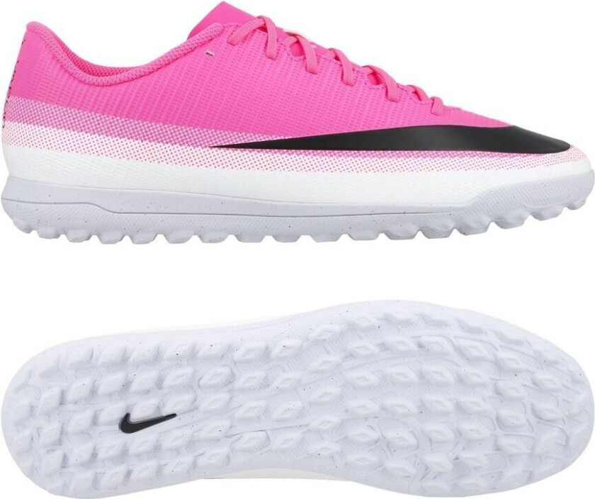 Mercurial Vapor 17 Academy Tf Breakout - Rosa/hvit/svart - Turf (Tf), størrelse 42