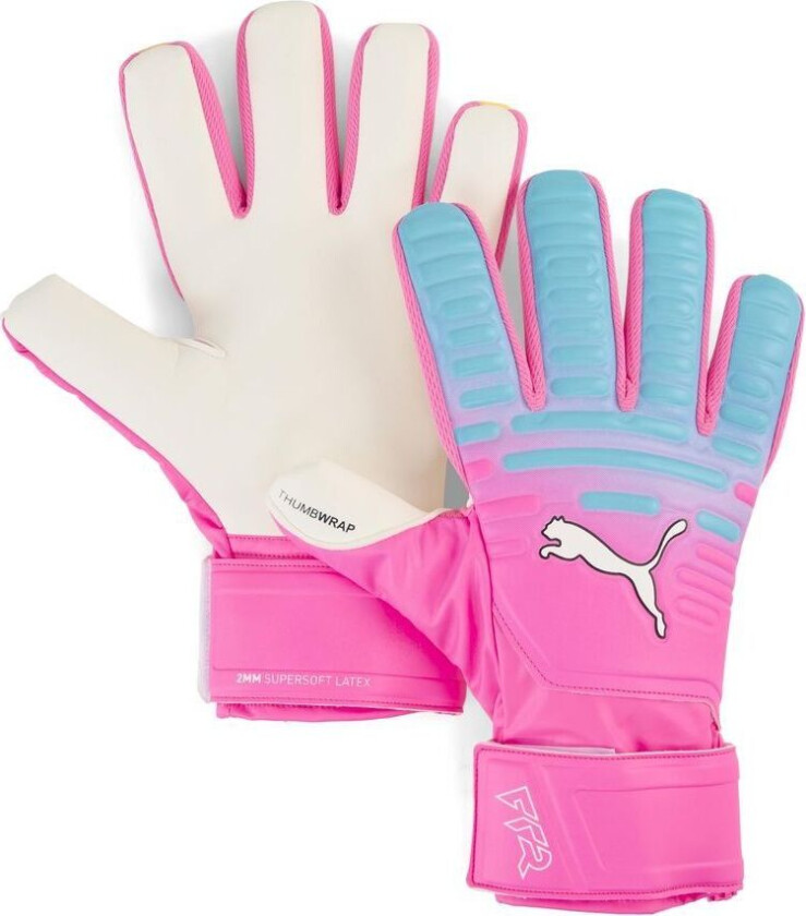 Keeperhansker Future Play Nc Showtime - Poison Pink/ultra Blue/ White, størrelse 9