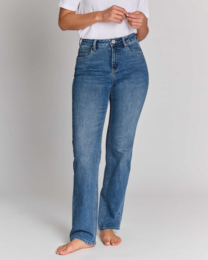 Jeans Hana 1016 , 34/34, Jeans Blå 34/34