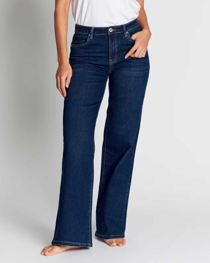 Jeans Nicoline 1016, 27/34, Jeans Blå 27/34