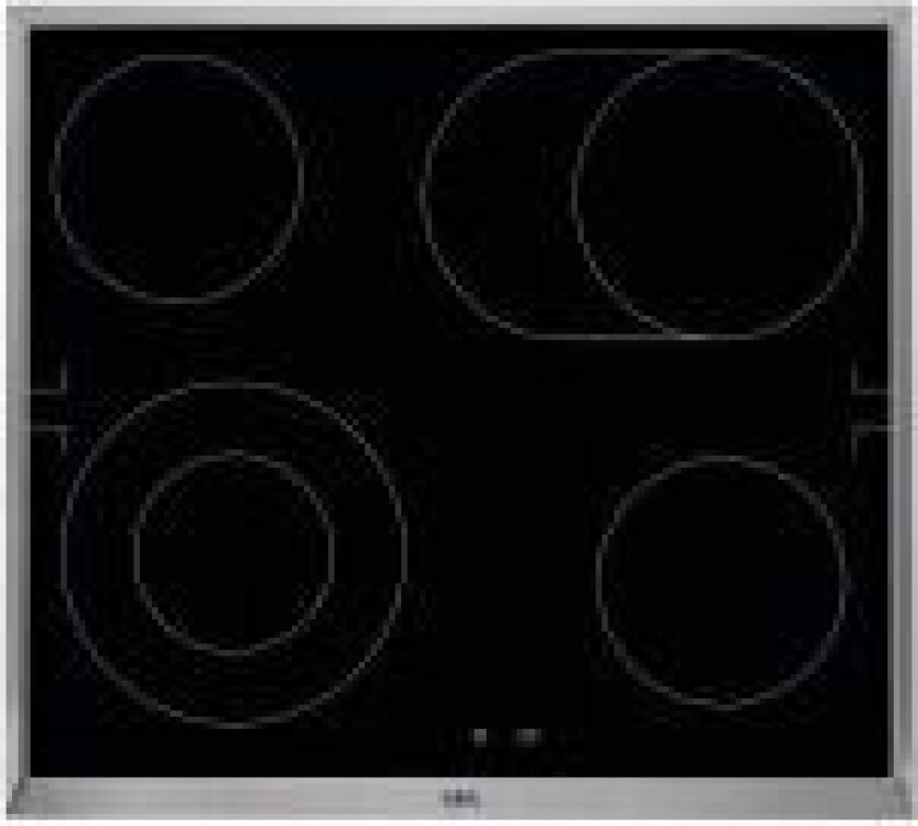 HE604062XB, Svart, Innebygget, Glass, 4 zone(s), 4 zone(s), Normal