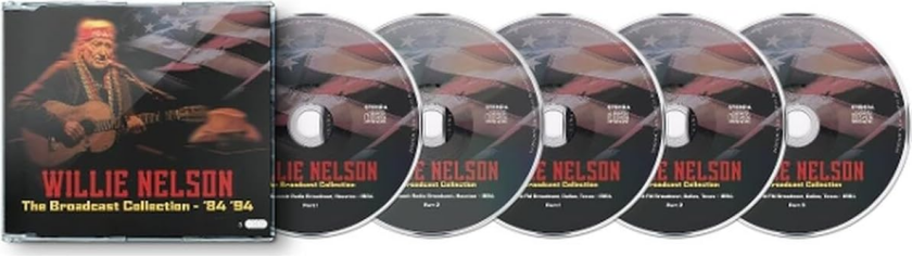 Willie Nelson The Broadcast Collection 8494 CD