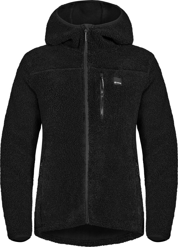 Women's Pile Hoodie Black Beauty