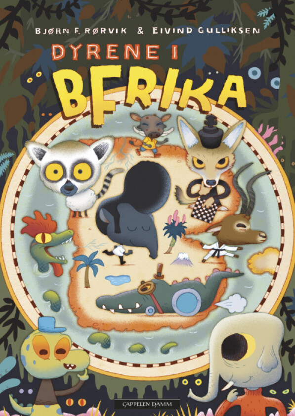 Dyrene i Bfrika av Bjørn F. Rørvik