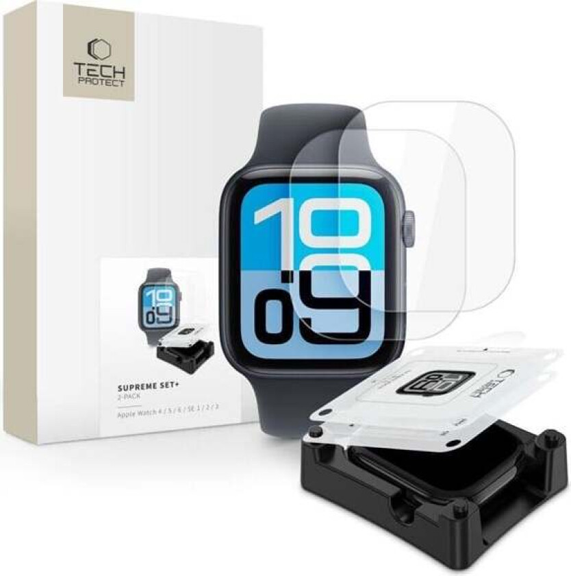 Supreme Set+ 2-Pack Hydrogel Film for Apple Watch 40mm