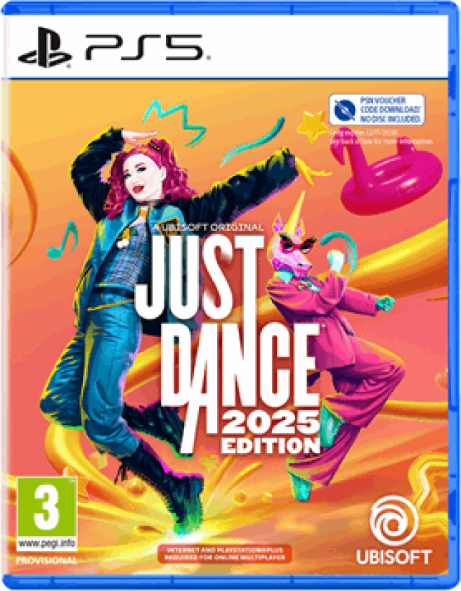 Just Dance 2025 - Limited Edition (Code in a Box) - Sony PlayStation 5 - Musikk