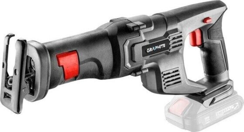 GRAPHITE reciprocating saw Energy+ 18V (58G017) - Uten batteri og opplader