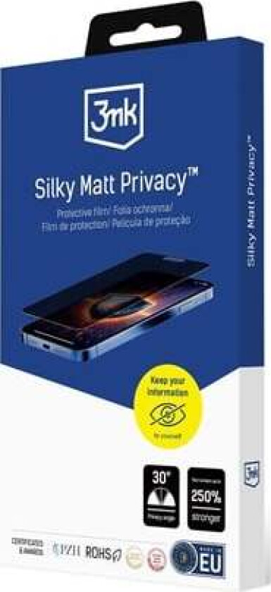 Silky Matt Privacy - screen protector for mobile phone