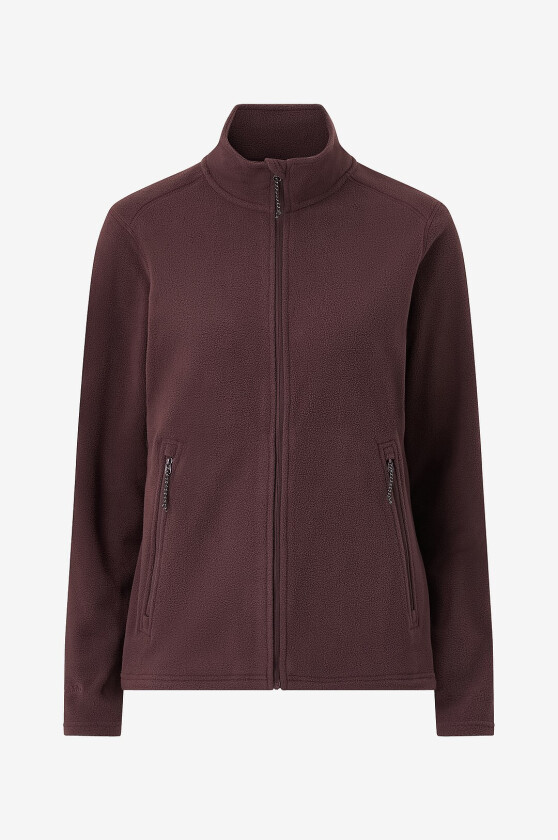 Fleeceskjorte Fleece Basic W - Brun
