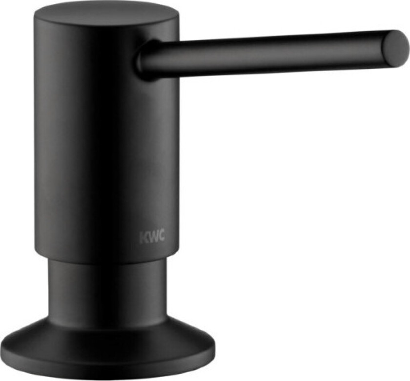 KWC LUNA E såpedispenser i matt sort
