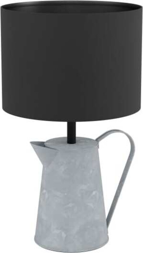 Kensal, Sort, Grå, Stoff, Stål, Soverom, Spise rom, Stue, IP20, II, E27