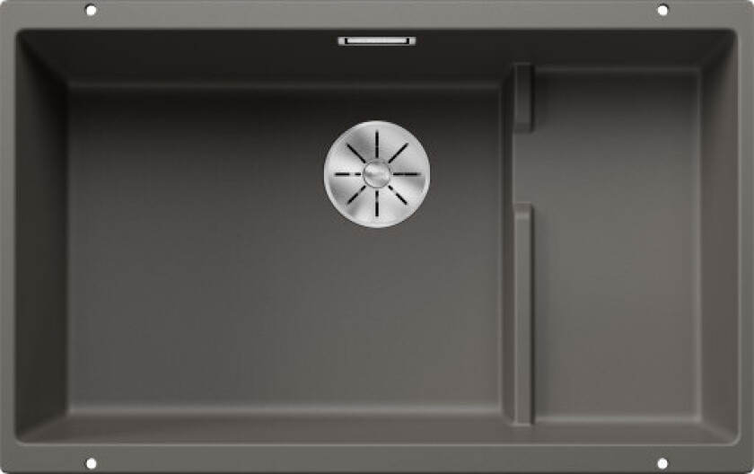 Subline 700-U level UXI kjøkkenvask, 73x46 cm, grå