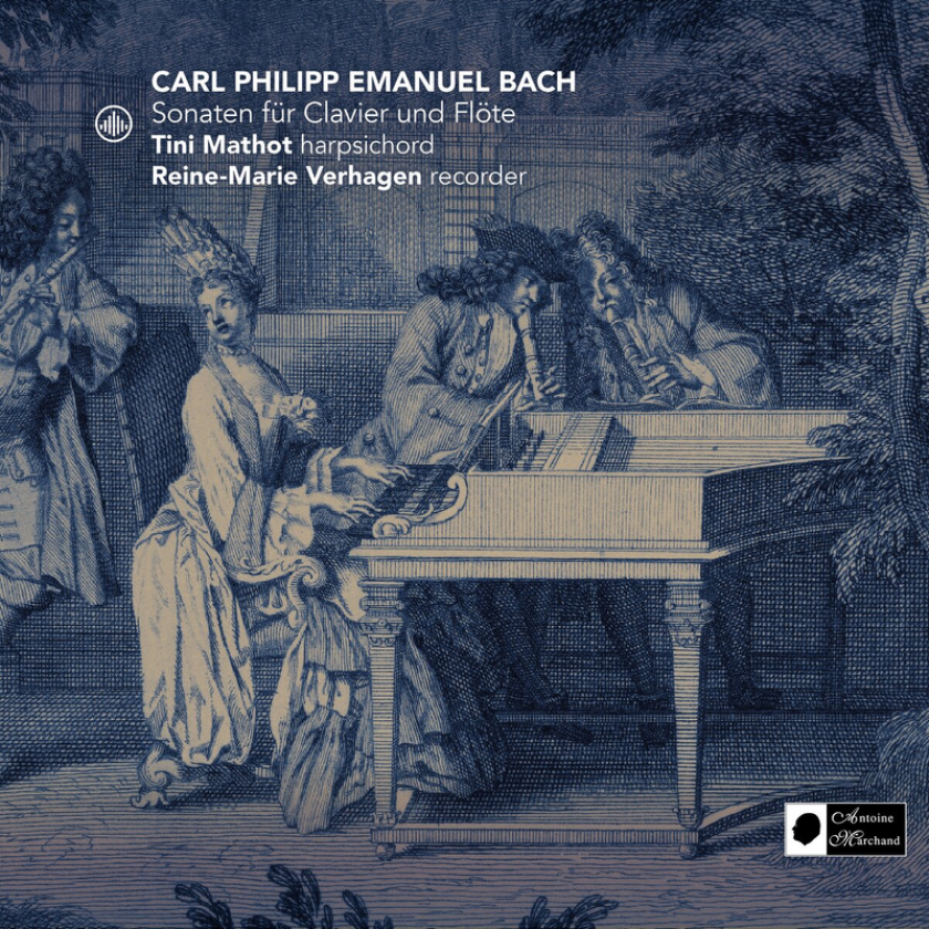 Tiny Mathot, ReineMarie Verhagen Carl Philipp Emanuel Bach: Sonaten Für Clavier Und Flöte CD