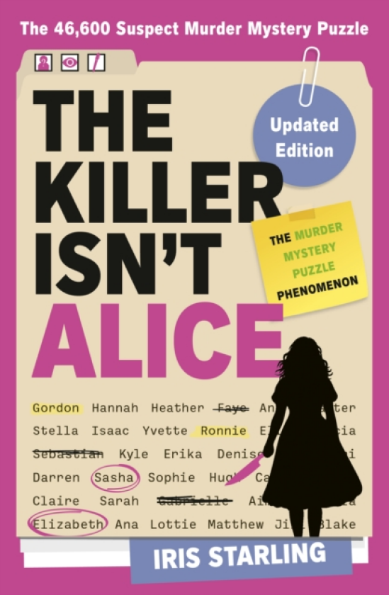 The Killer Isn't Alice The 46,600 Suspect Murder Mystery Puzzle