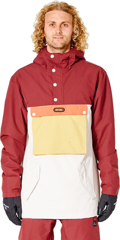 Men's Primative Anorak Jacket M, Maroon