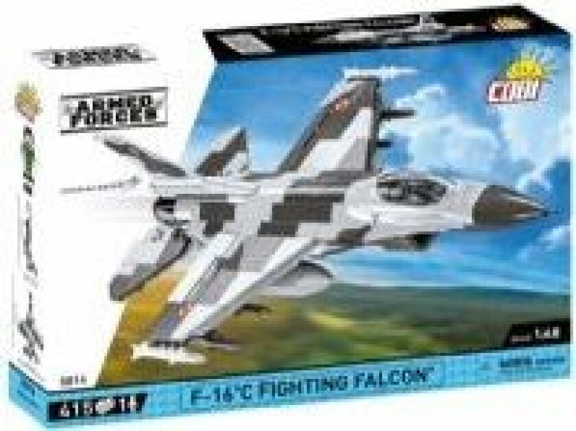 COBI F-16c Fighting Falcon Cobi  Forsvarets Byggeklosser