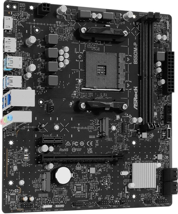 B550M-P AM4 mATX