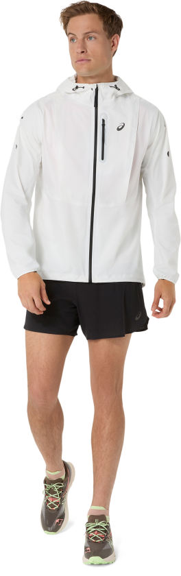 Asics Men´s Fujitrail Elite Waterproof Jacket Cream