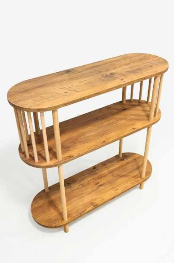 Skjenk Hanah Home Peka Slim (90 x 90 x 30 cm) Furu - Furu