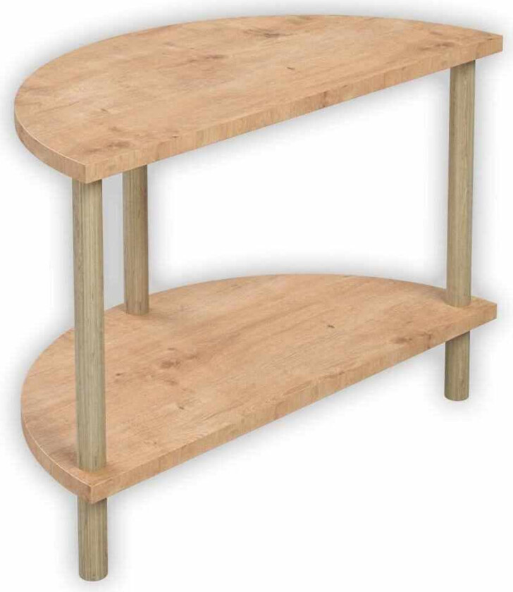 Sofabord Hanah Home Peka Cube (60 x 42 x 30 cm) Sapphire Oak - Sapphire Oak