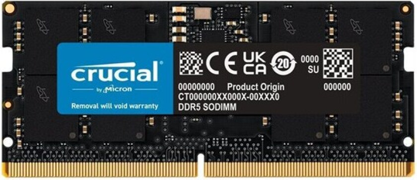 - Ddr5 16gb 4,800mhz Cl40 Ddr5 Sdram So Dimm 262-pin