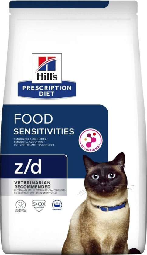 Hill's Prescription Diet Feline z/d Food Sensitivities Original (6 kg)