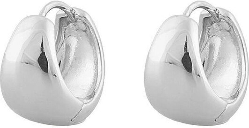 Snö Of Sweden Core Pure Oval Ear Plain Silver 16mm