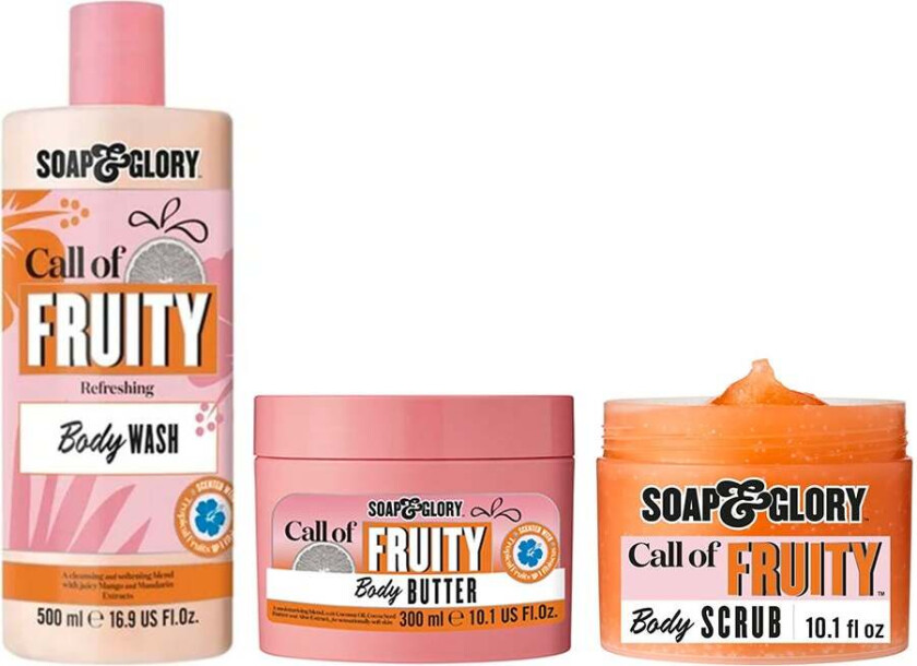 Call of Fruity Trio, Kroppspleie