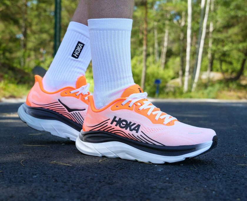 Clifton 11 Herre Neon Tangerine/Frost 44 2/3