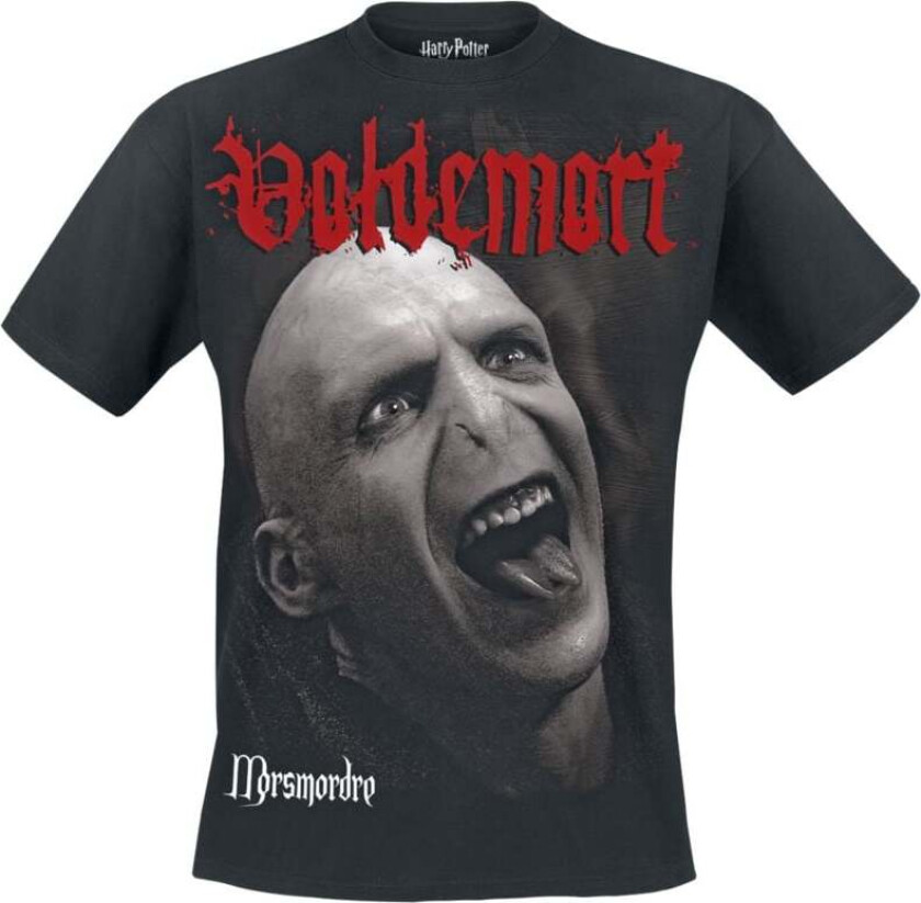 T-skjorte - Morsmordre - S til 4XL - Herrer - svart
