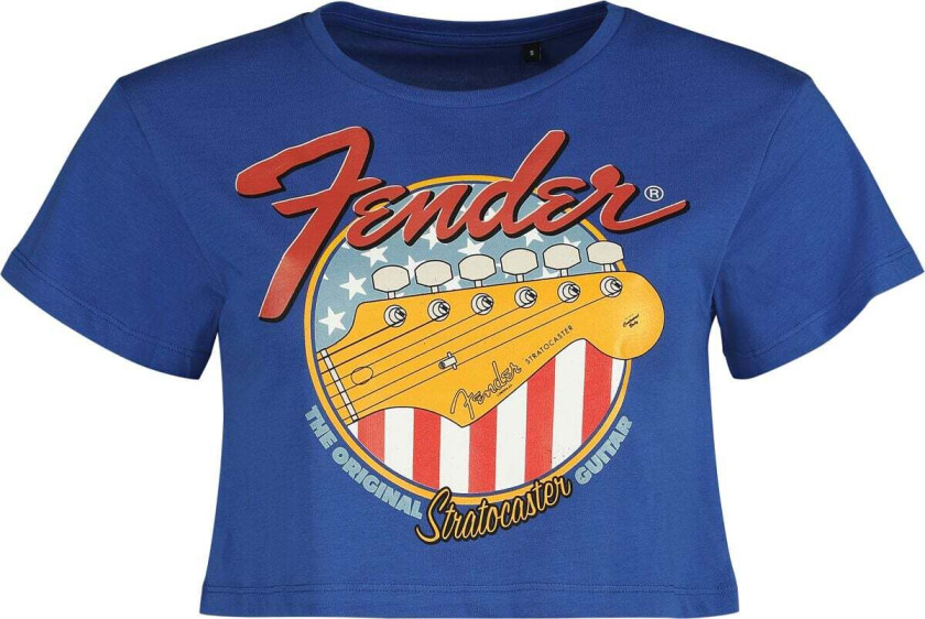 T-skjorte - Stratocaster - XS til XL - Damer - blå
